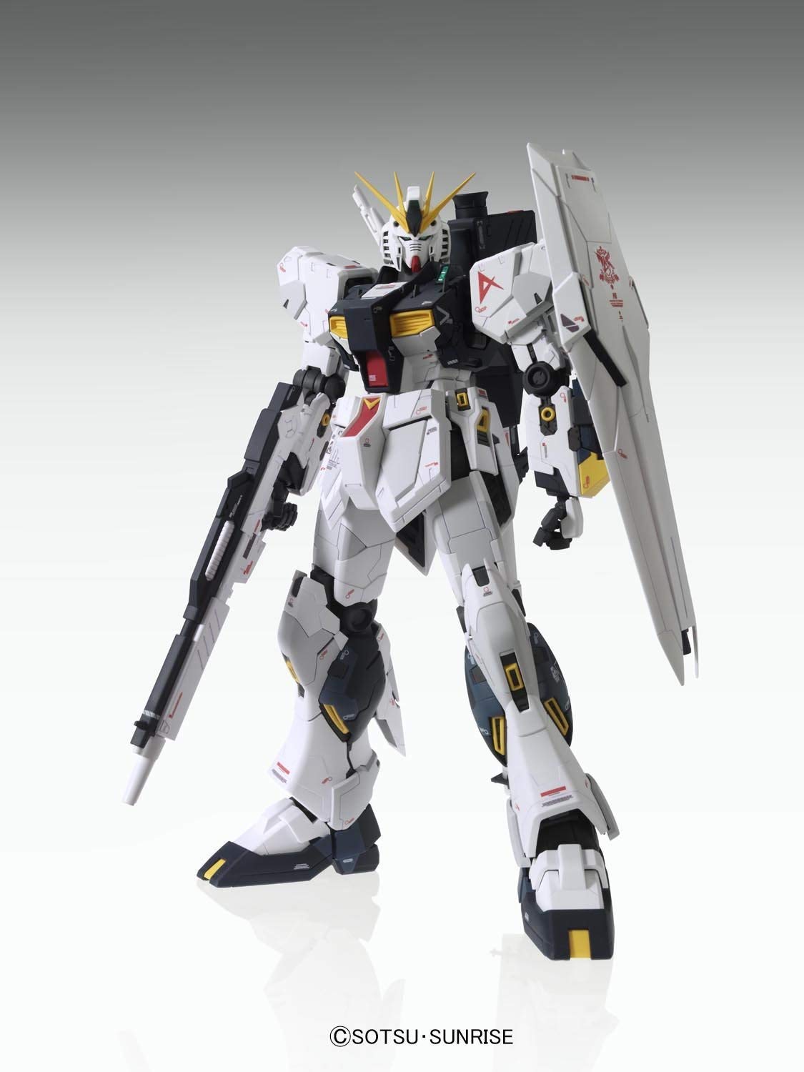 BANDAI Mg Nu Gundam Ver. Ka U.C.0093 E.F.S.F. Londo Bell Unit 1/100 Scale Kit
