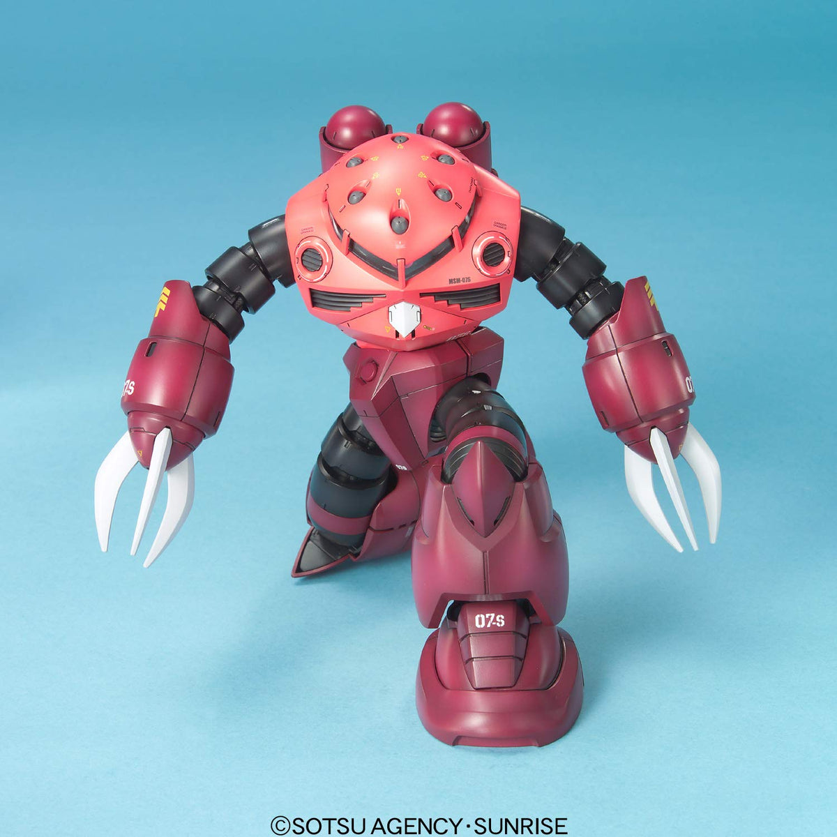 BANDAI Mg Gundam Msm-07S Char Zgok 1/100 Scale Kit