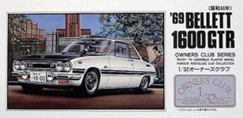 ARII Owners Club 1/32 14 1969 Bellett 1600Gtr 1/32 Scale Kit Microace
