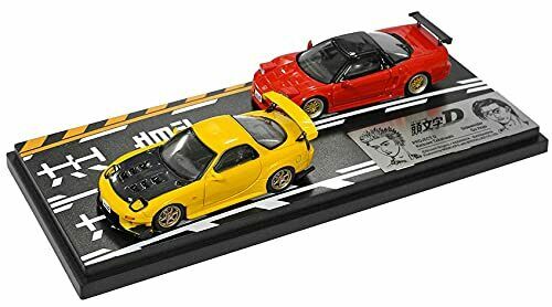 Modeler's 1/64 Initial D Set Vol.3 Takahashi Rx-7 Fd3s & Hojo Nsx Na1
