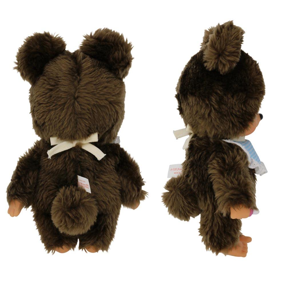Sekiguchi Monchhichi Friends Small Bear Stuffed Toy for Kids