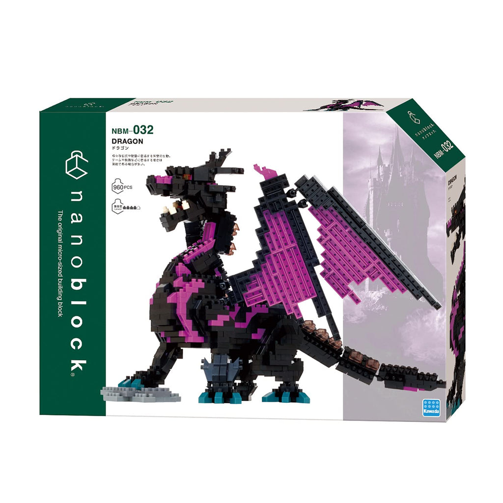 KAWADA Nbm-032 Nanoblock Dragon