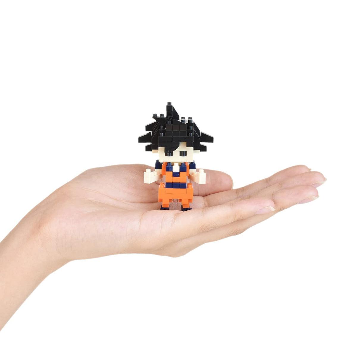 Kawada Nanoblock Dragon Ball Z Son Goku Nbdb_001 Japanese Figure Building Toys
