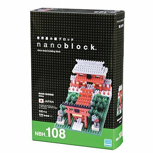 Nanoblock Inari Shrine Edo Type Nbh-108