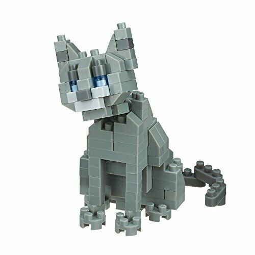 Nanoblock Nbc-266 Cat Breed Russian Blue