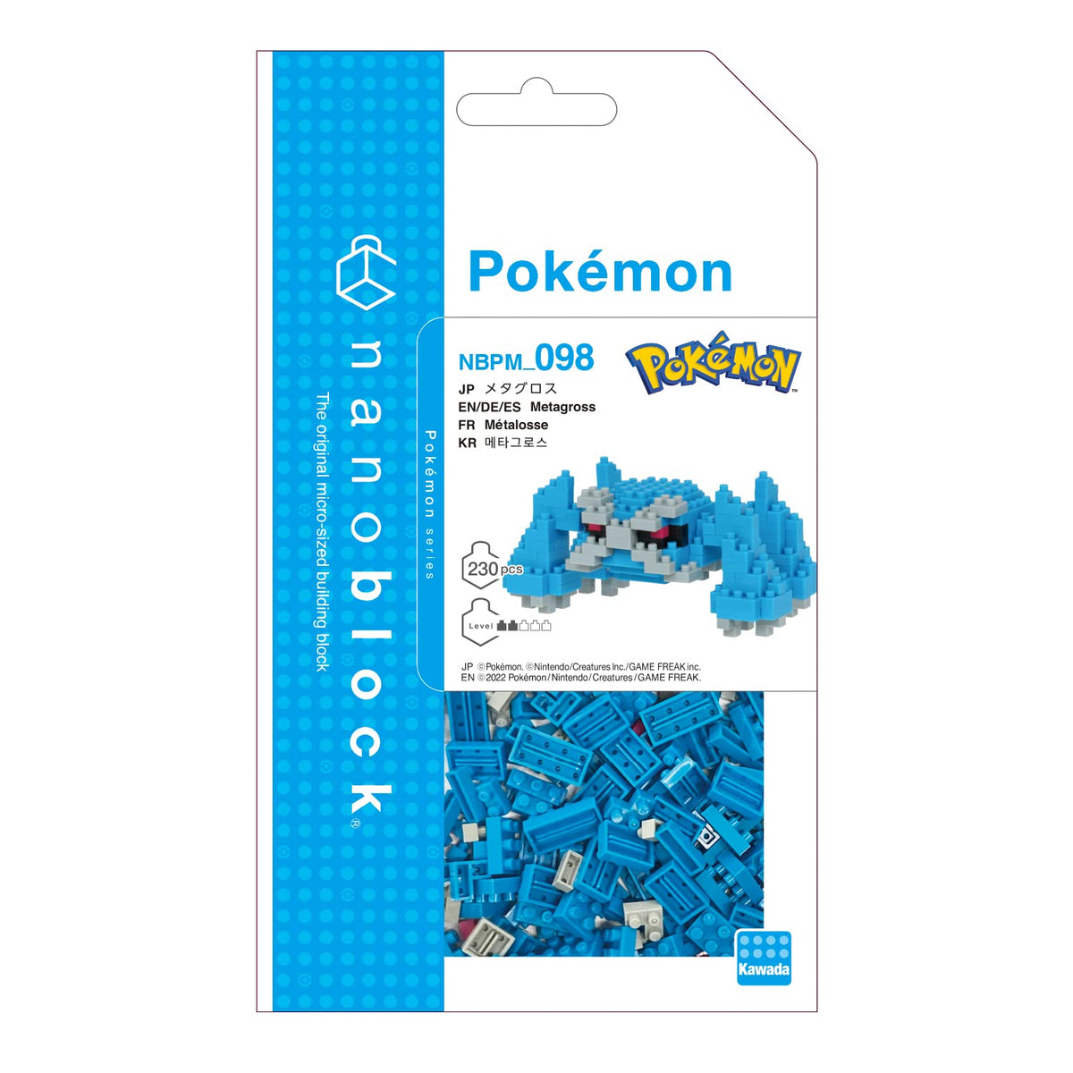 Nanoblock Pokemon Metagross Nbpm_098
