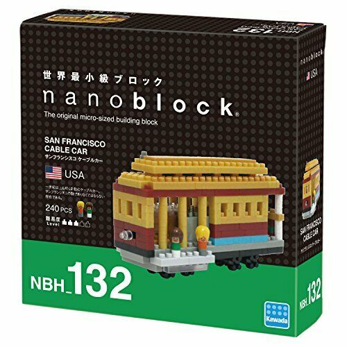 Nanoblock San Francisco Cable Car Nbh132