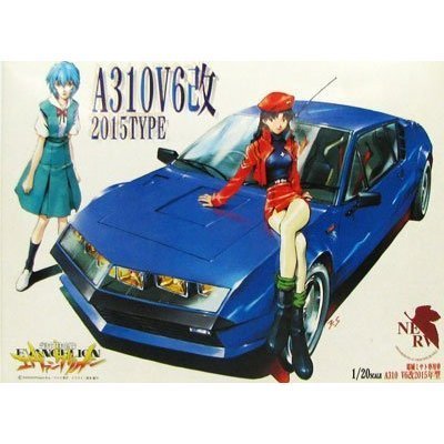 Fujimi Model Katsuragi Misato Exclusive Neon Genesis Evangelion A310V6 Kai Car 1/20 Scale Assembly Model Japan