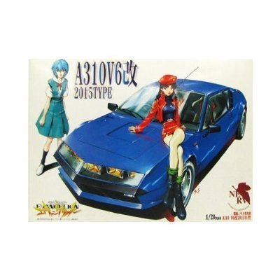 Fujimi Model Katsuragi Misato Exclusive Neon Genesis Evangelion A310V6 Kai Car 1/20 Scale Assembly Model Japan