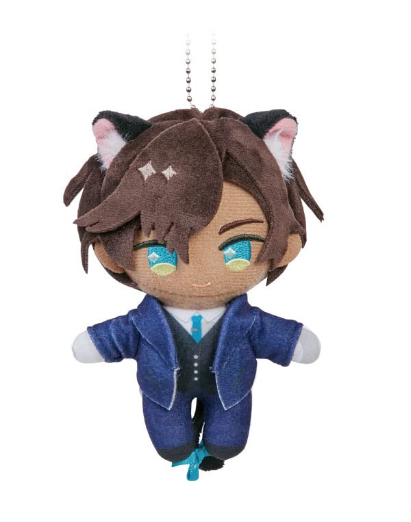 Obey Me! Simeon Plush Mascot Kuroneko Shitsuji Kissa Eimo