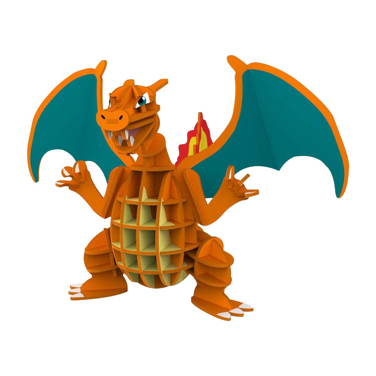 A-ZONE Paper Art Si-Gu-Mi Plus Pokemon Charizard