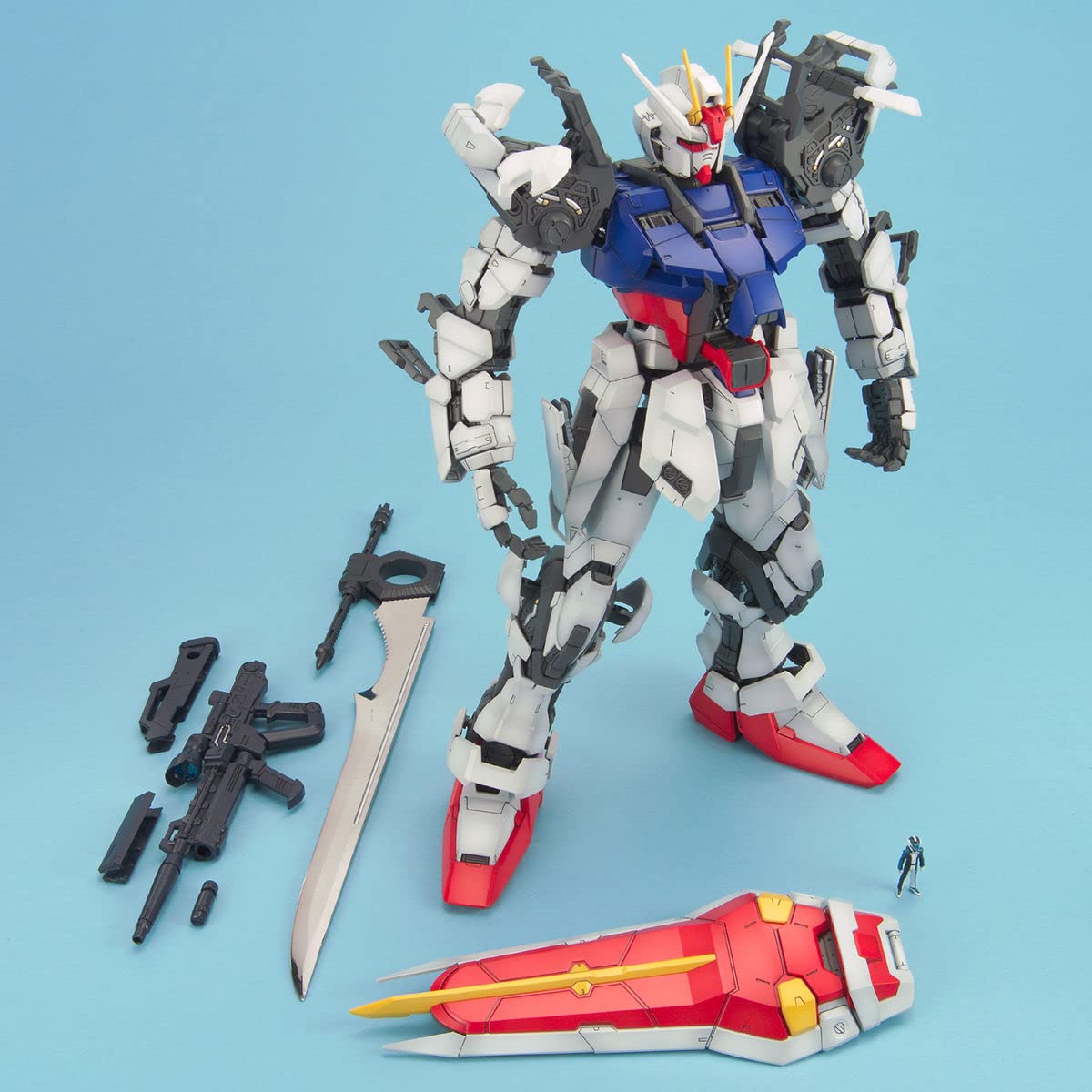 Pg Mobile Suit Gundam Seed Strike Gundam 1/60 Scale Color Coded Plastic Model