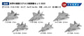PIT-ROAD Skywave S49 World'S Latest Stealth Aircraft Set 2020 1/700 Scale Kit
