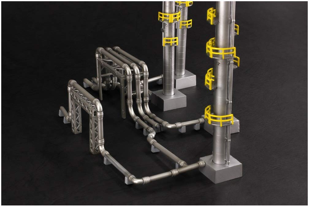 PLUM Plastic Kit Pp080 Industrial Area B Distillation Tower Non-Scale
