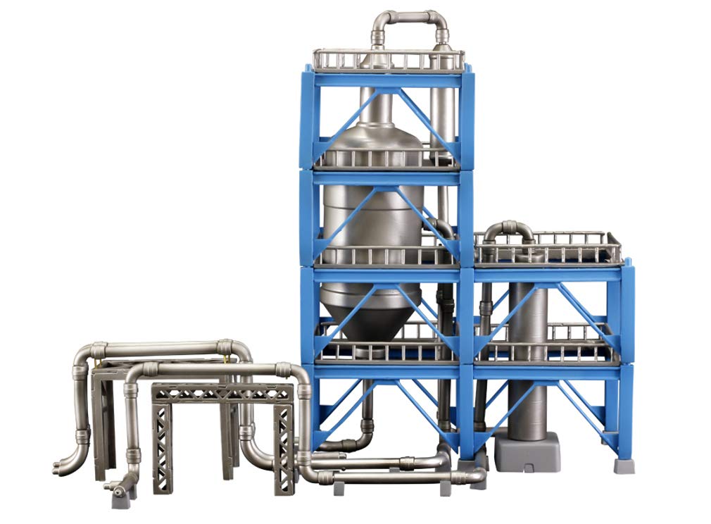 PLUM Plastic Kit Pp082 Industrial Area D Refining Furnace Non-Scale