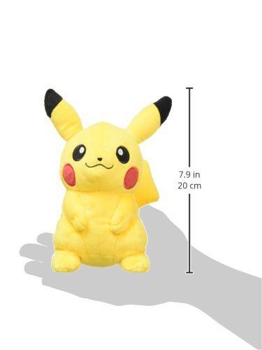 Pocket Monsters All Star Collection Pikachu S Plush Doll Height 16.5 Cm
