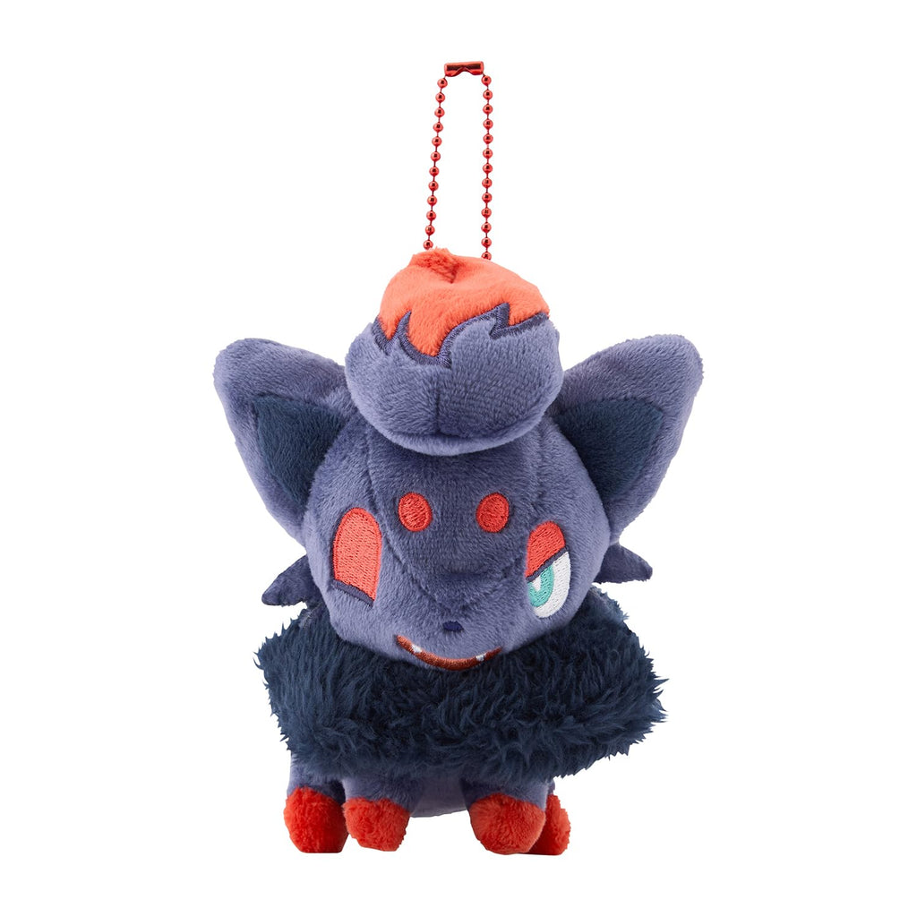 Pokemon Center Magnetic Plush Keychain Zorua Hisuian Zorua Japan Edition