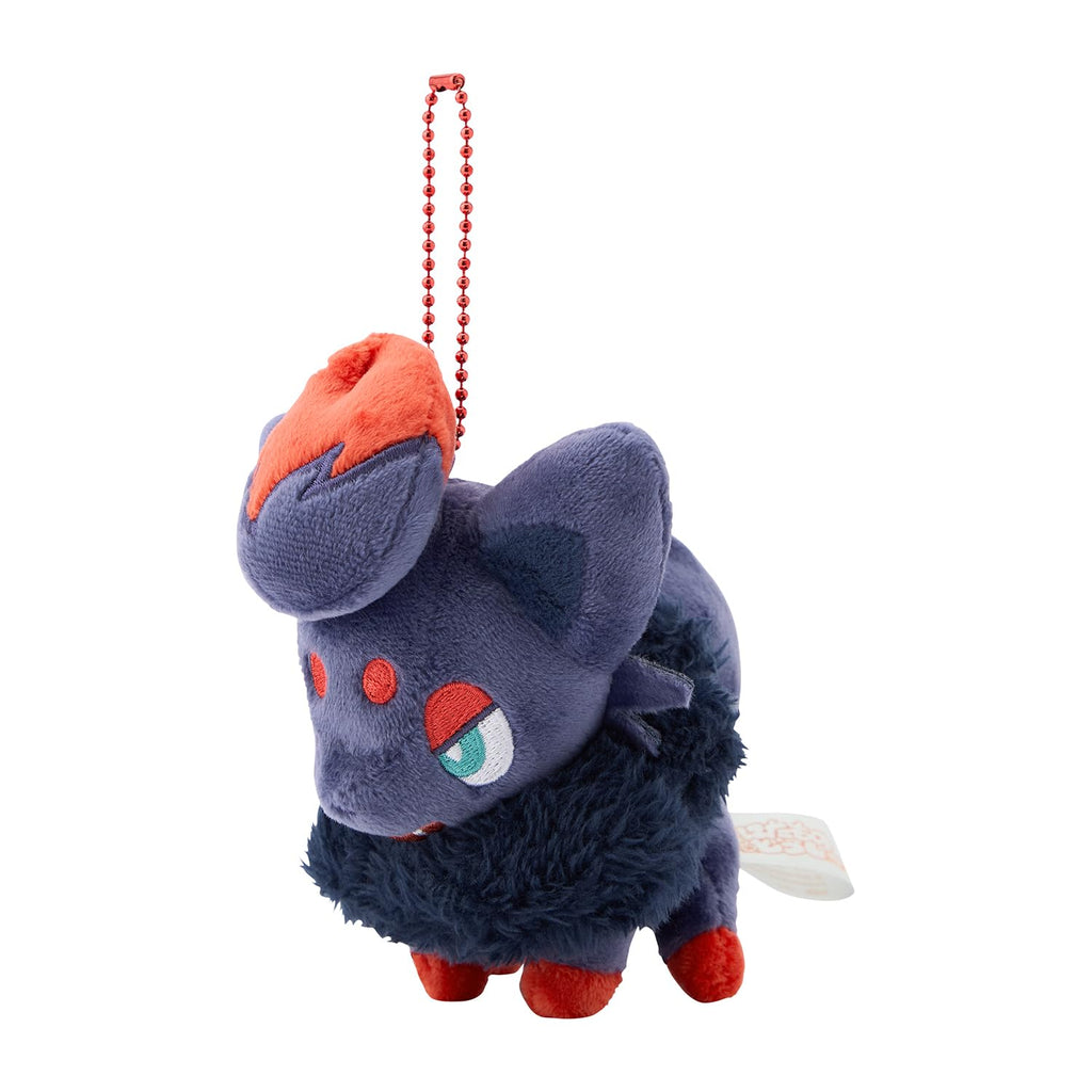 Pokemon Center Magnetic Plush Keychain Zorua Hisuian Zorua Japan Edition