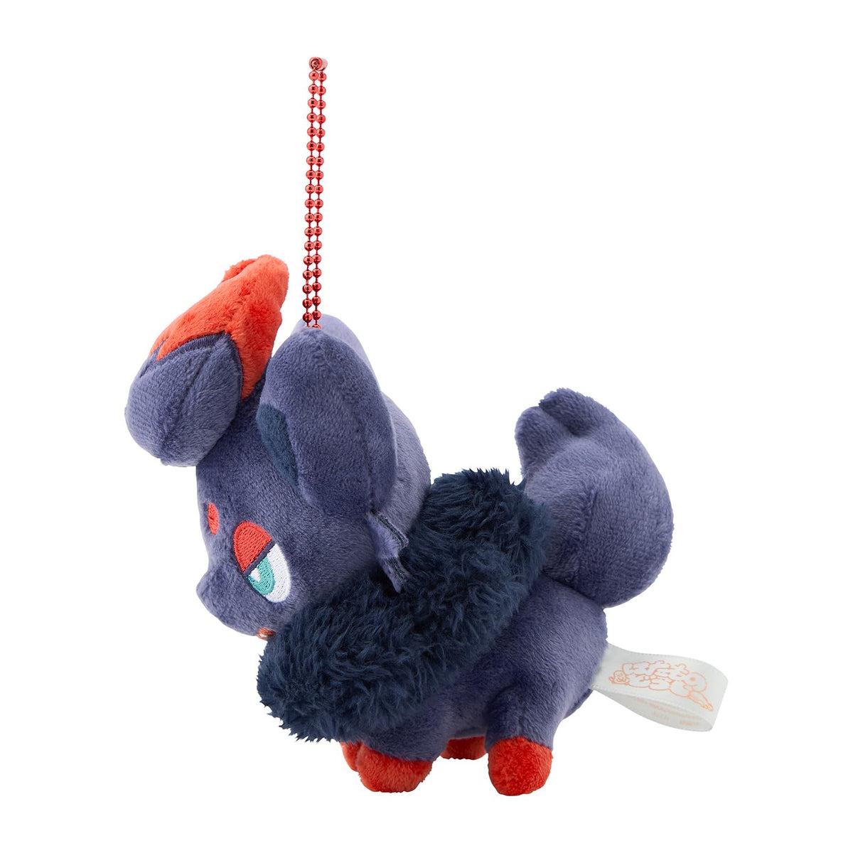 Pokemon Center Magnetic Plush Keychain Zorua Hisuian Zorua Japan Edition