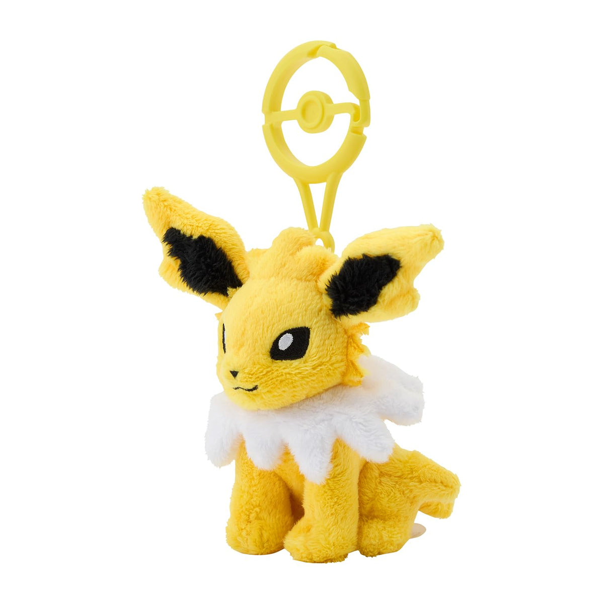 Pokemon Center Jolteon Plush Keychain with Carabiner Japan Exclusive Mascot