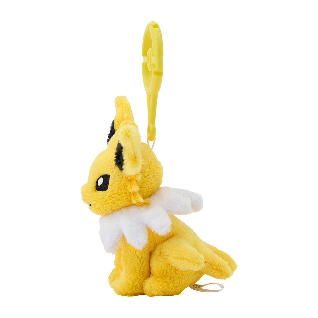 Pokemon Center Jolteon Plush Keychain with Carabiner Japan Exclusive Mascot