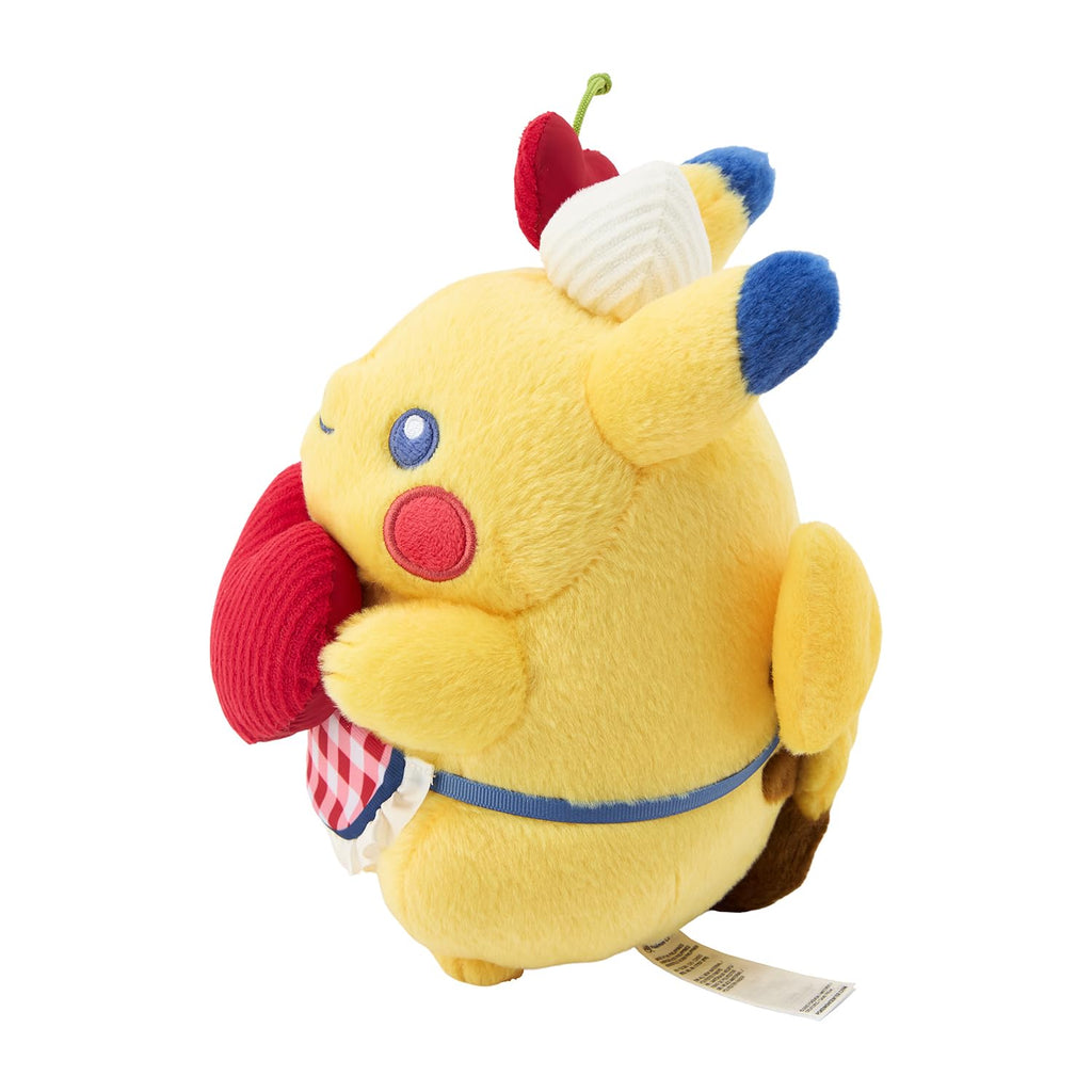 Pokemon Center Original Plush Toy Pikachu Diner Theme Soft Cuddly Doll