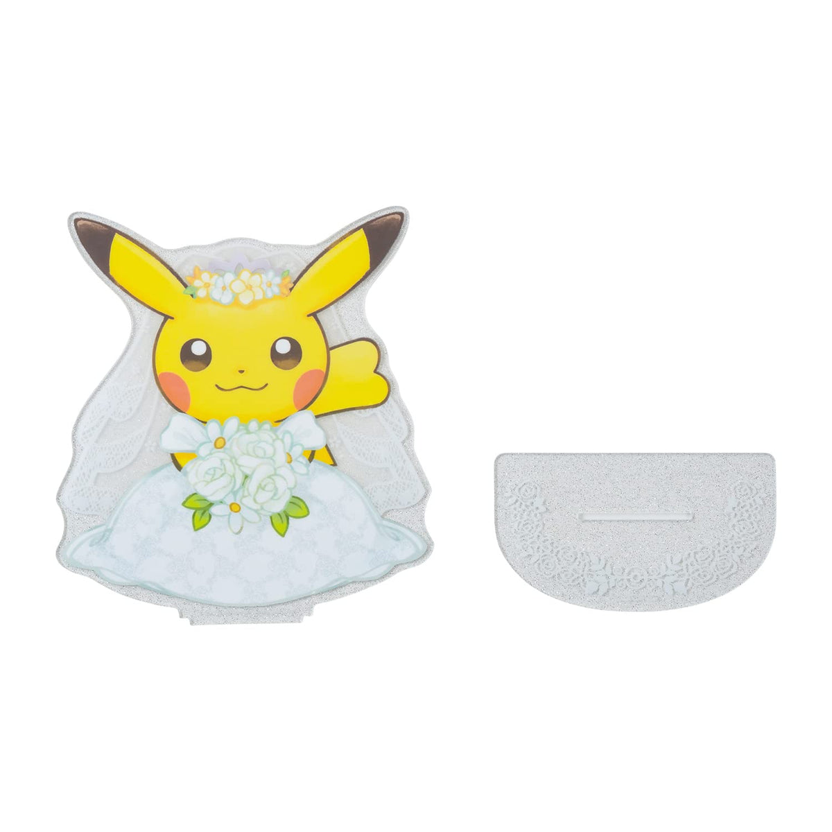 POKEMON CENTER ORIGINAL Pokemon Garden Wedding Pikachu Stand F