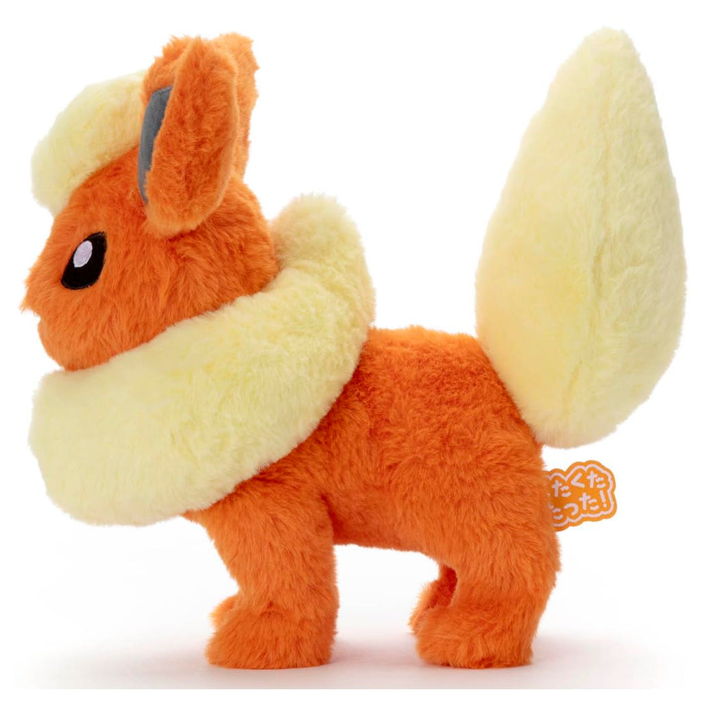 Takara Tomy Arts Pokemon Plush Doll S Flareon Japan Official Collectible