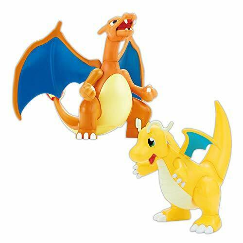Pokemon Plastic Model Collection 43 Charizard Battle Ver. & Dragonite Vs Set