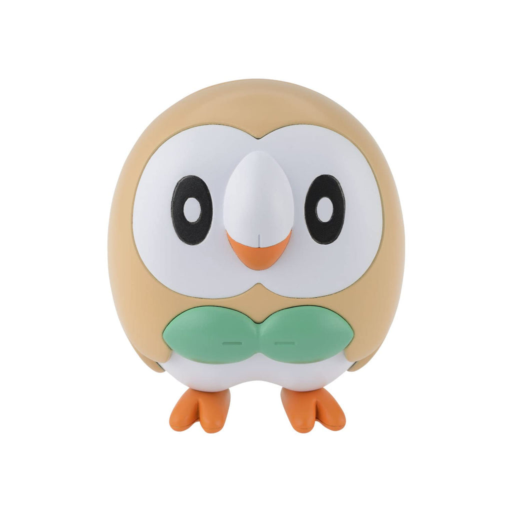 Bandai Spirits Pokemon Plamo Collection Quick!! 10 Rowlet Plastic Model Kit From Japan