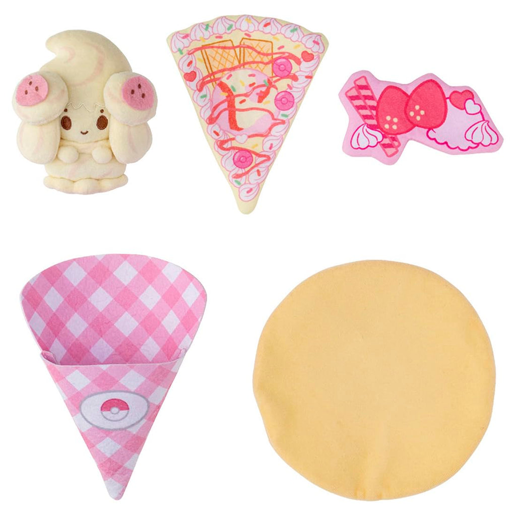 Takara Tomy Pokemon Kuru Kuru Crepe Plush Toy Mawhip Collectible