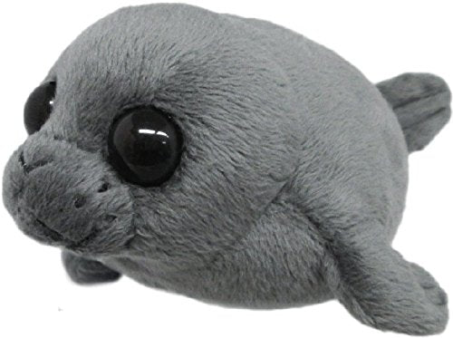 Sanei Boeki Pururun Marine Baikal Seal Plush Toy 13Cm Length Adorable Soft Stuffed