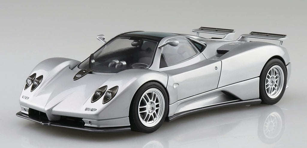 AOSHIMA The Super Car No.7 1/24 '00 Pagani Zonda C12S Plastic Model