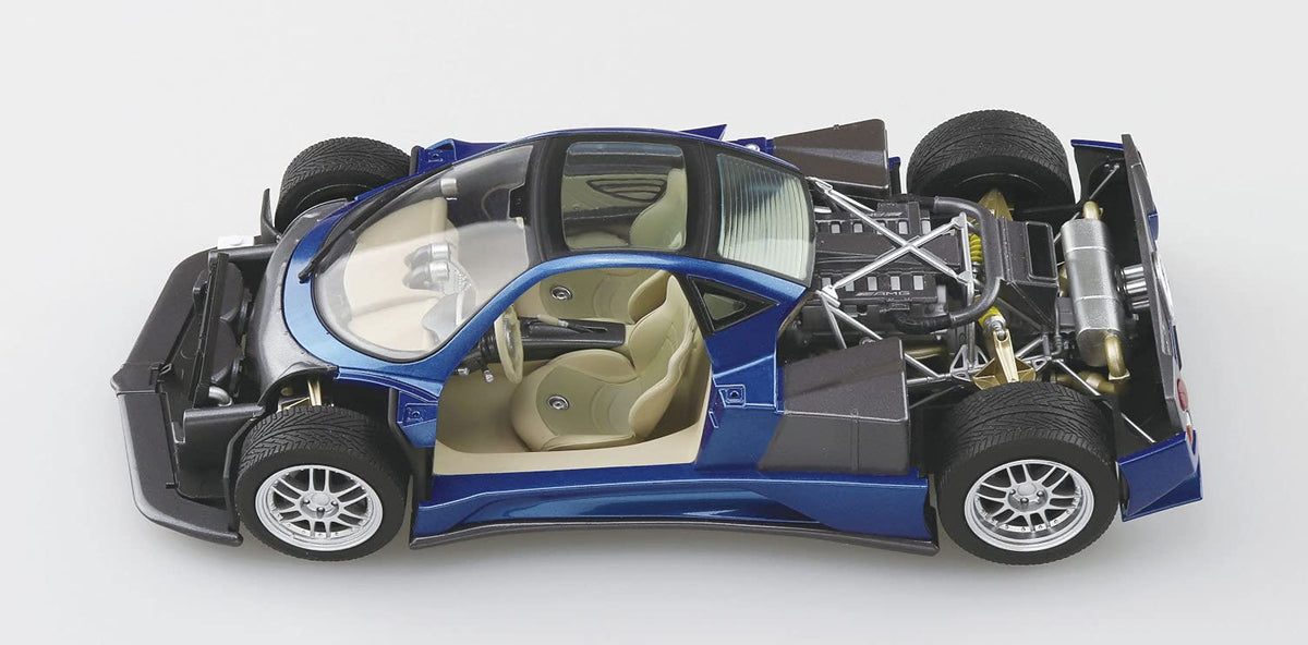 AOSHIMA The Super Car No.7 1/24 '00 Pagani Zonda C12S Plastic Model