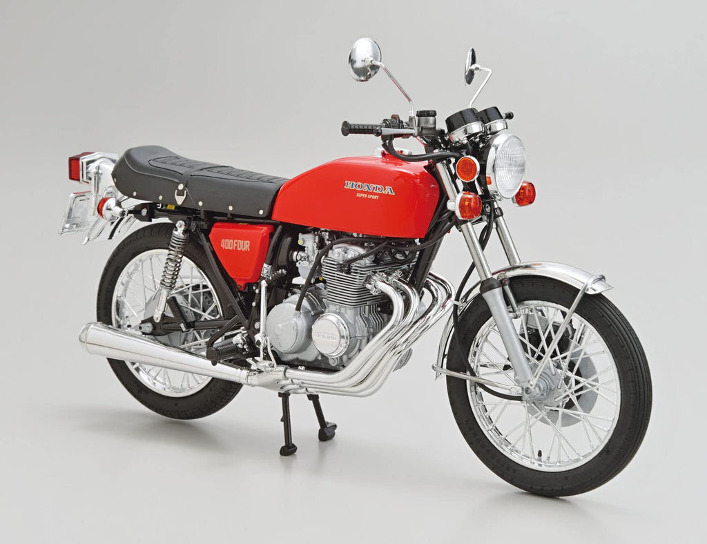 Qingdao Bunka Kyozaisha 1/12 The Bike Series No.3 Honda Cb400F Cb400Four 1974 Plastic Model Molding Color