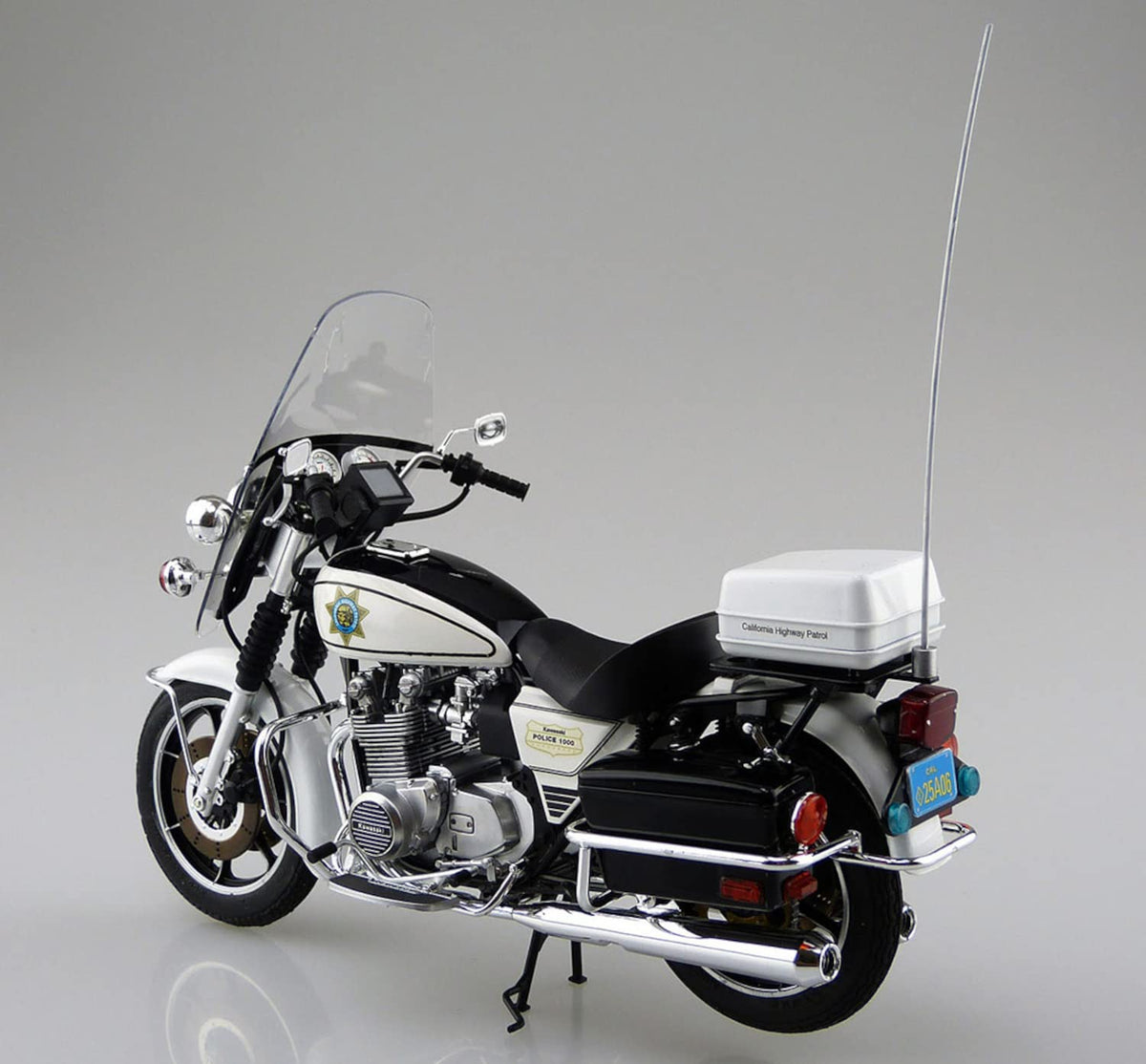 AOSHIMA The Bike 1/12 Kawasaki Kz1000 Police Plastic Model