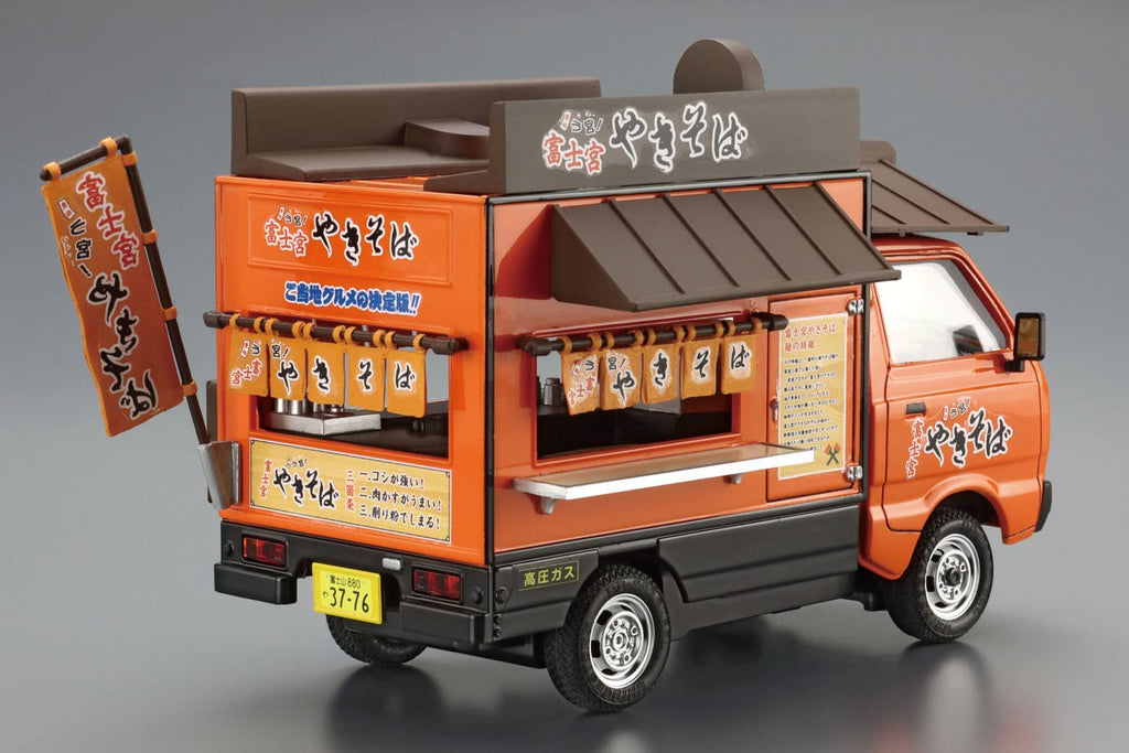 AOSHIMA 1/24 Selling Car Fujimiya Yakisoba Plastic Model
