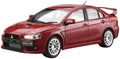 AOSHIMA - The Model Car 1/24 Mitsubishi Cz4A Lancer Evolution Final Edition '15 Plastic Model