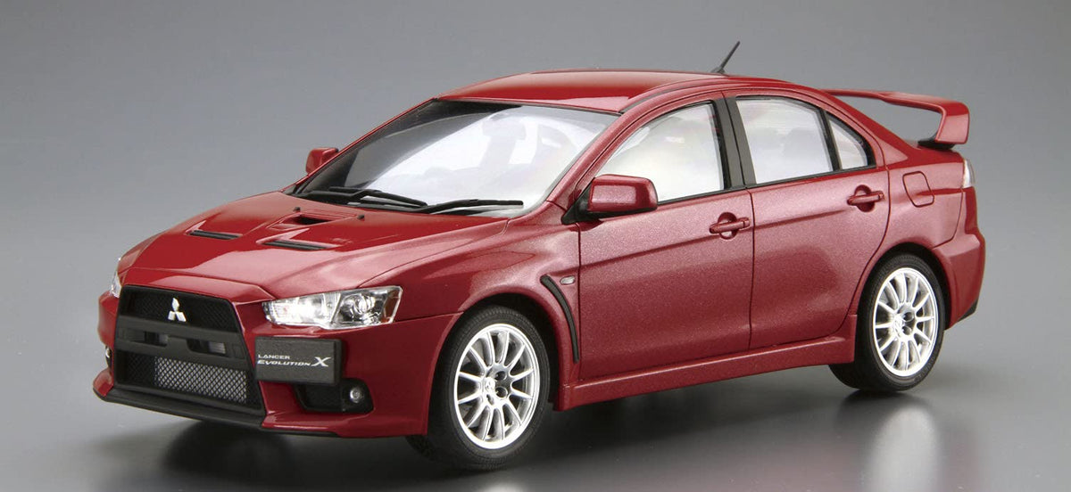 AOSHIMA - The Model Car 1/24 Mitsubishi Cz4A Lancer Evolution Final Edition '15 Plastic Model