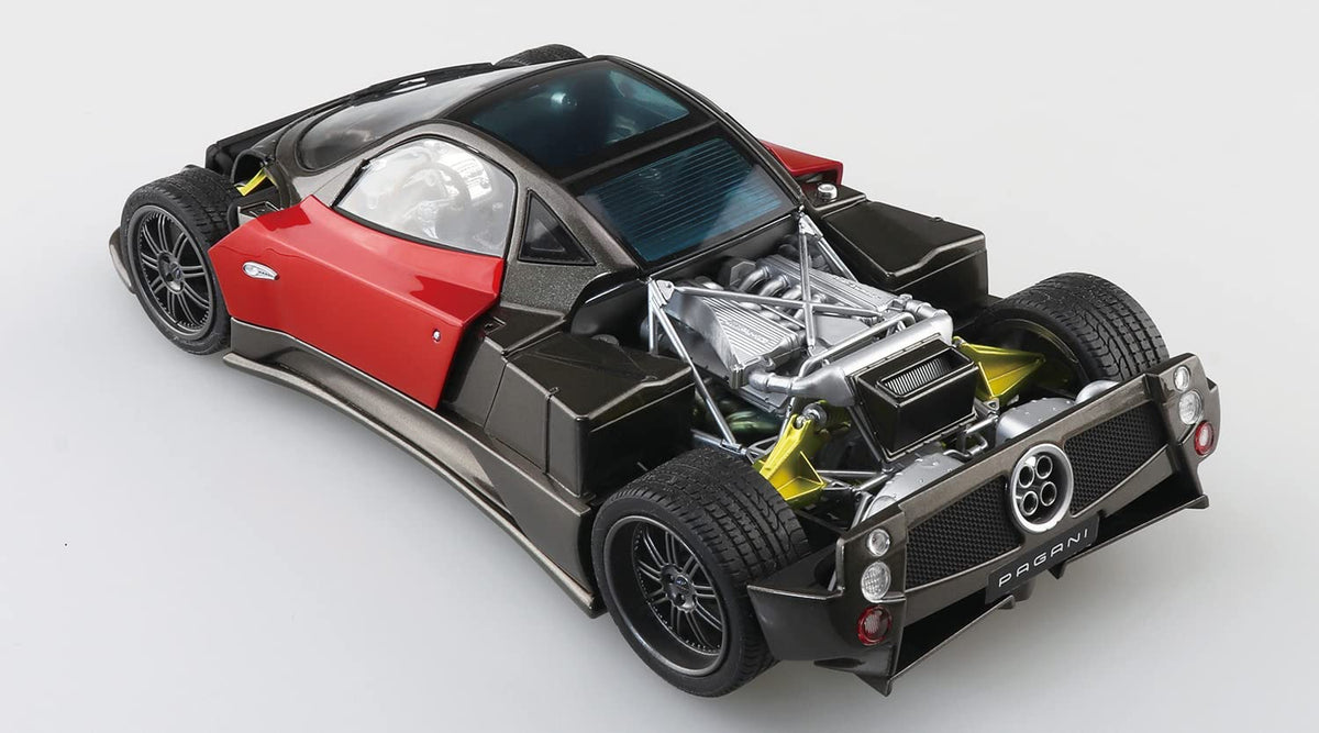 AOSHIMA  The Super Car No.19 1/24 Pagani Zonda F Plastic Model