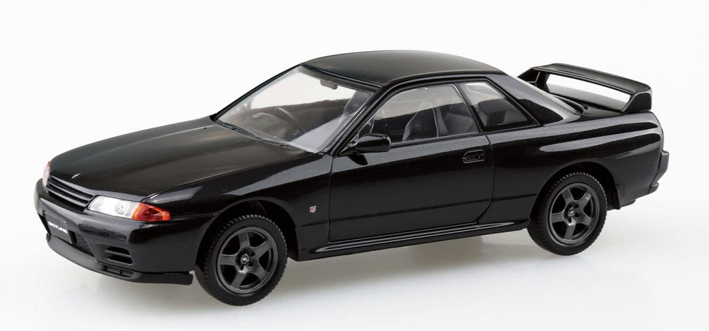 AOSHIMA  The Snap Kit No.14-C 1/32 Nissan R32 Skyline Gt-R Black Pearl Metallic Plastic Model