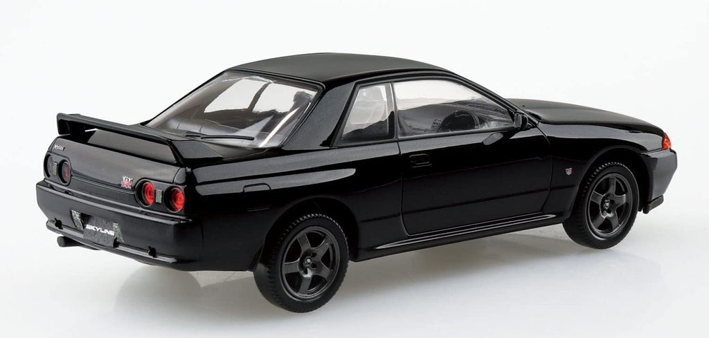 AOSHIMA  The Snap Kit No.14-C 1/32 Nissan R32 Skyline Gt-R Black Pearl Metallic Plastic Model