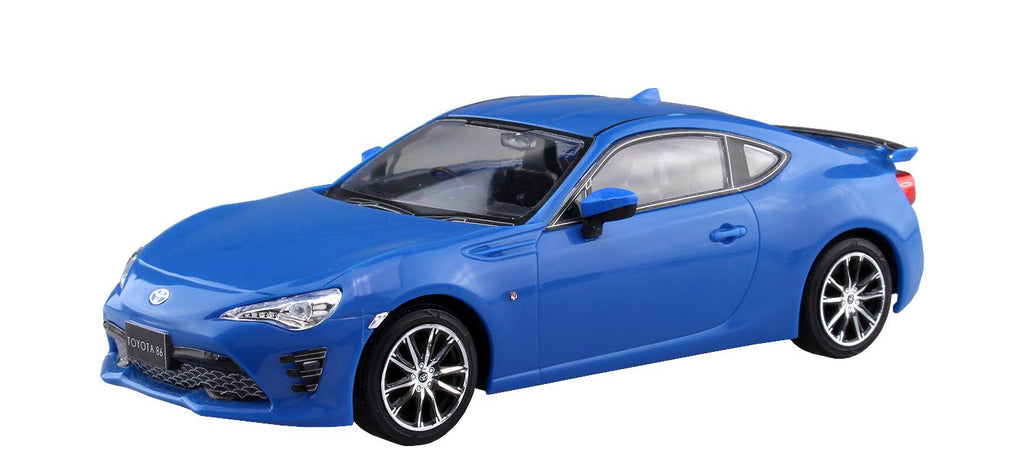 AOSHIMA The Snap Kit 1/32 Toyota 86 Bright Blue Plastic Model