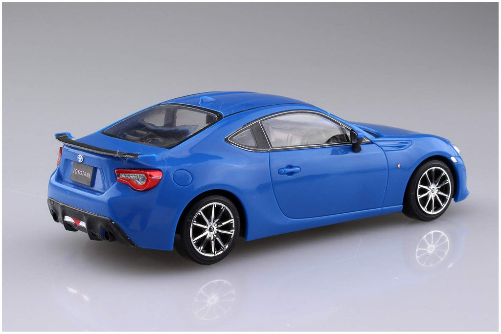 AOSHIMA The Snap Kit 1/32 Toyota 86 Bright Blue Plastic Model