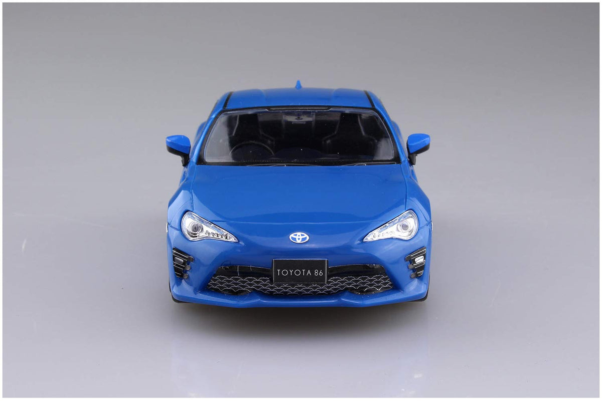 AOSHIMA The Snap Kit 1/32 Toyota 86 Bright Blue Plastic Model