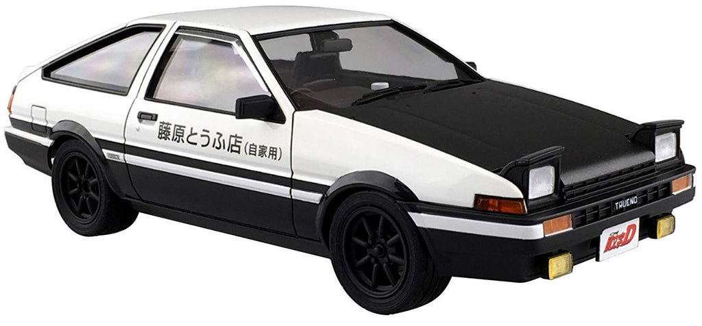 AOSHIMA Initial D 1/24 Takumi Fujiwara Ae86 Trueno Project D Version Plastic Model