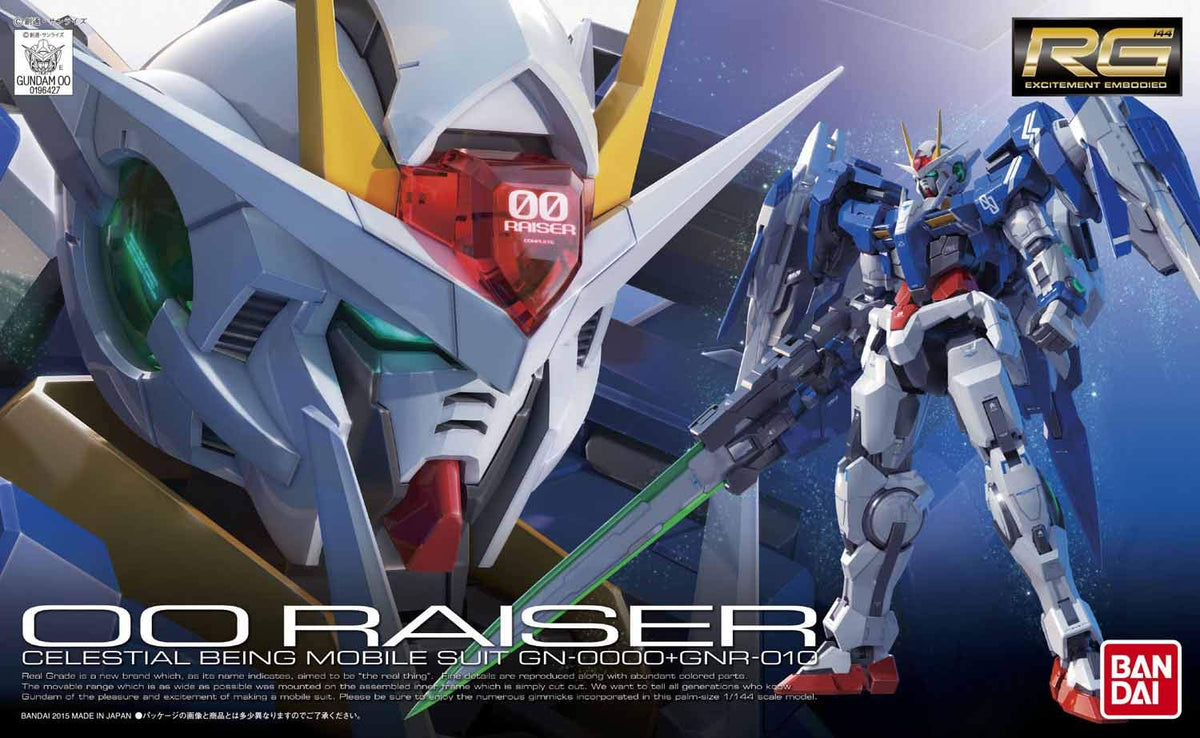 BANDAI Rg-18 Gundam Ooraiser 1/144 Scale Kit