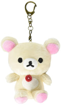 San-X Rilakkuma Always Together Stuffed Toy Keychain Korilakkuma Mx15501