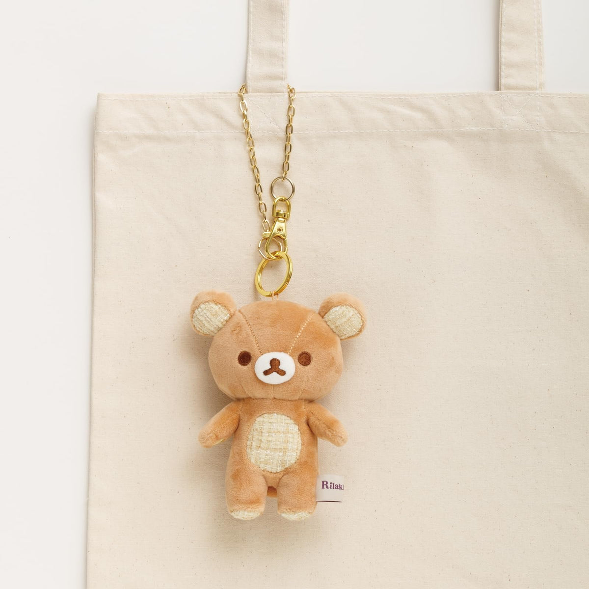 San-X Rilakkuma Plush Toy Mo93101 - Compact 130mm Hanging Buddy
