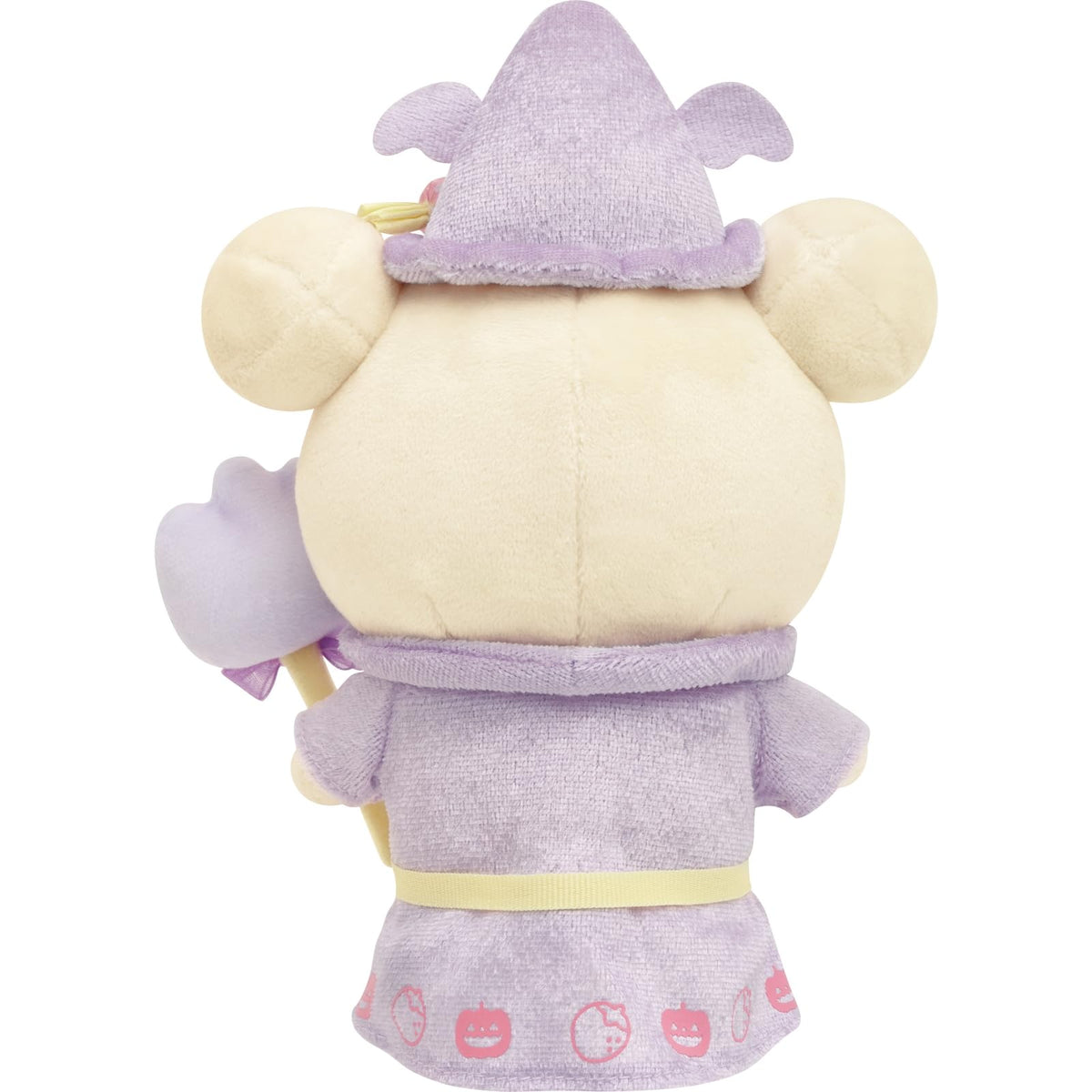 San-X Rilakkuma Halloween Magical Pumpkin Plush Toy - Mischievous Wizard Korilakkuma